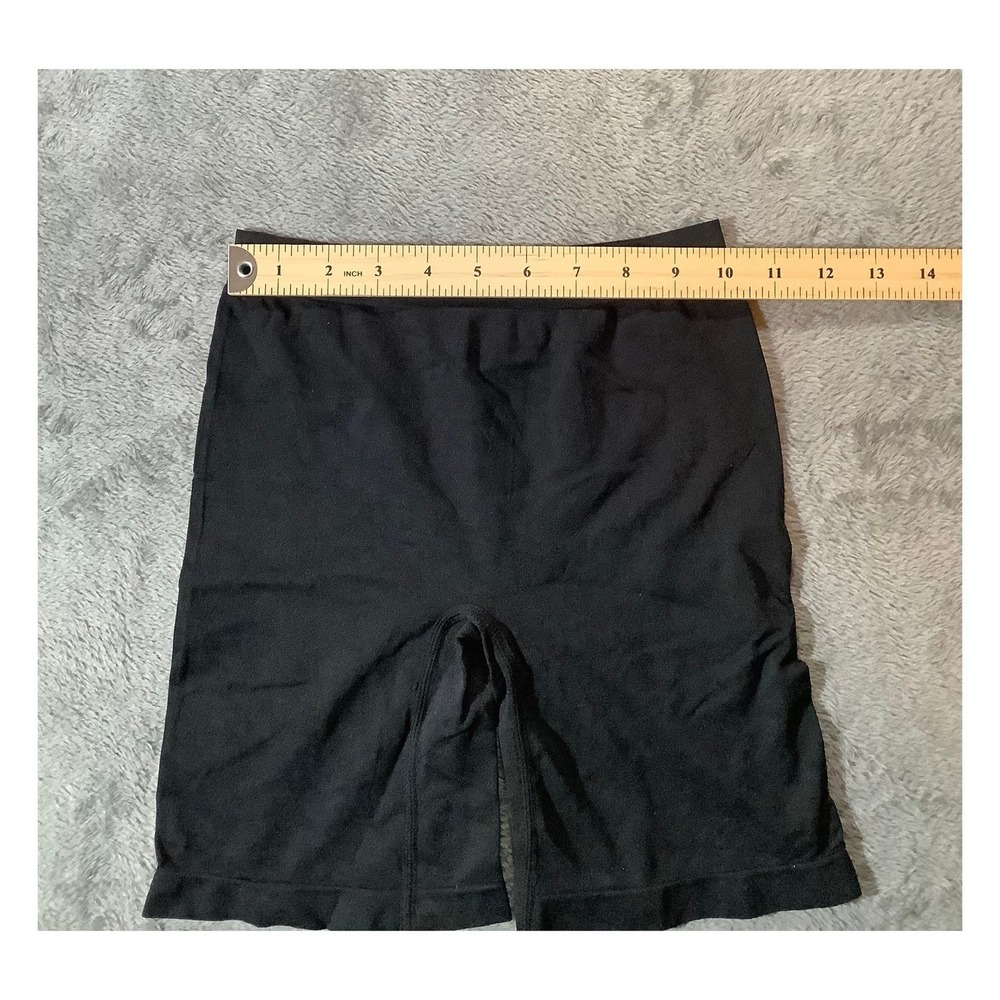 Women's Black Seamless Biker Shorts Size S Compression Yoga Athletic - Picture 3 of 5
